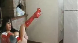 Gina Gerson masterfully masturbates pussy.